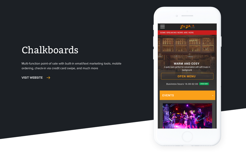 'Chalkboards' Mobile Development and Product Design screenshot 1